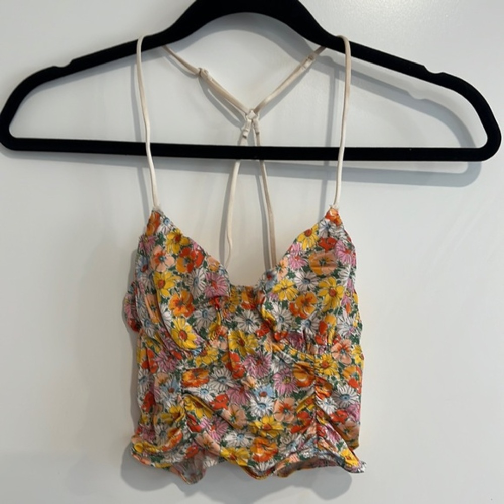 Urban Outfitters | floral crop